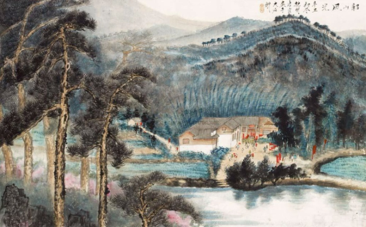 唐云 山水画欣赏