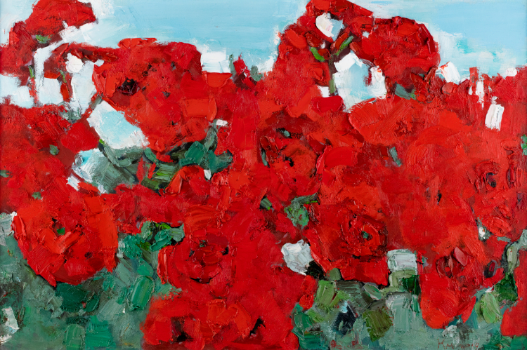 艺·展丨生命如花·孙洪敏油画作品展，展现“花儿”与“女孩”的真情世界