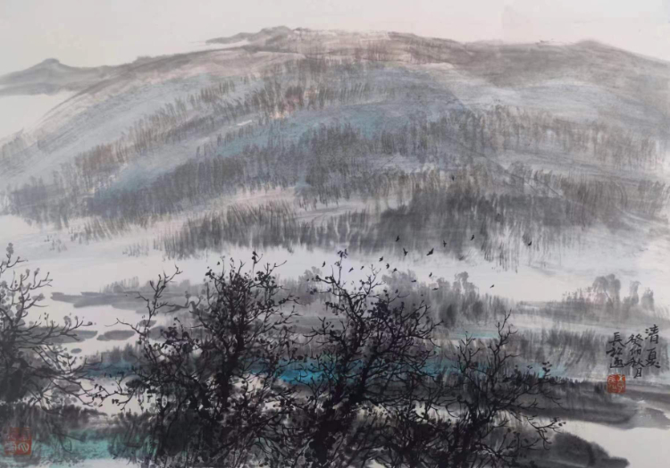 豪气凌霄唱大风 ——李长松山水画蠡评