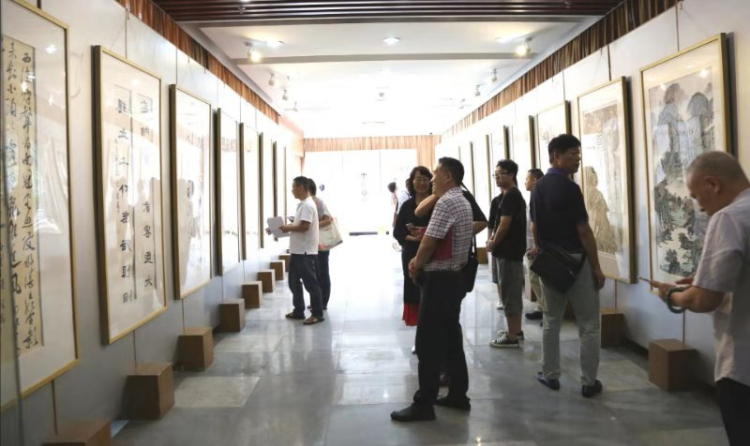 九三学社广东书画院换届会议暨“不忘初心 携手前进”美术作品展在穗举行