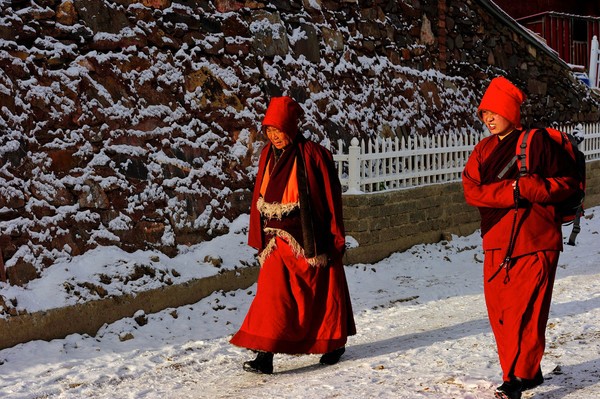 世界上最大的一座佛学院，号称“东方耶路撒冷”