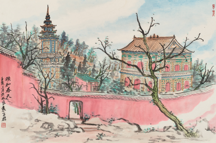 “游观悟记”——写生游观空间的重构