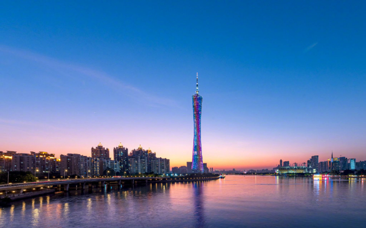 广州城市建筑风景