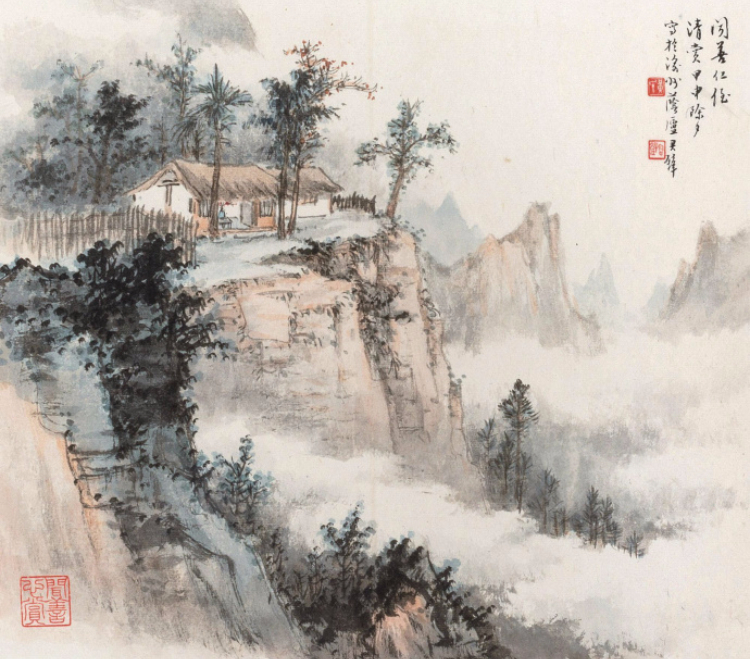 黄君璧书画欣赏