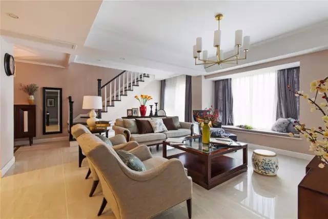 150㎡清爽美式风格复式，处处是惊喜！