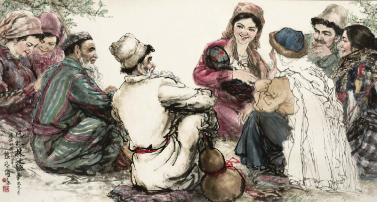 “岭南·西域·丝路·故乡”——熊启雄中国画作品欣赏 “岭南·西域·丝路·故乡”——熊启雄中国画作品欣赏