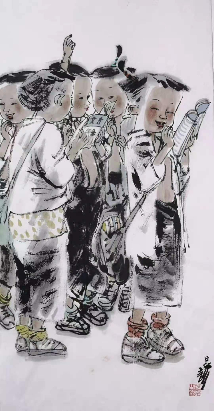 感受王家训中国画的文化智慧和快乐