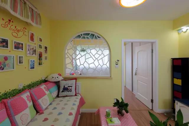 60平的长条形户型，紧凑的小两房，颜色搭配超棒！