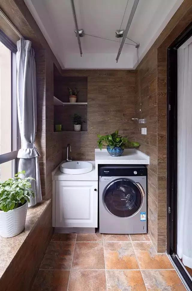 好看又可以晒衣服的阳台，谁说小户型阳台不能两者兼备！