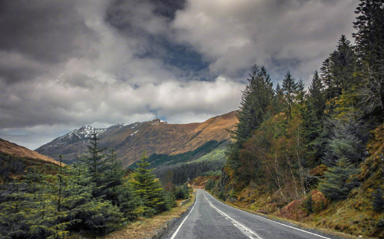 苏格兰天空岛清新风景