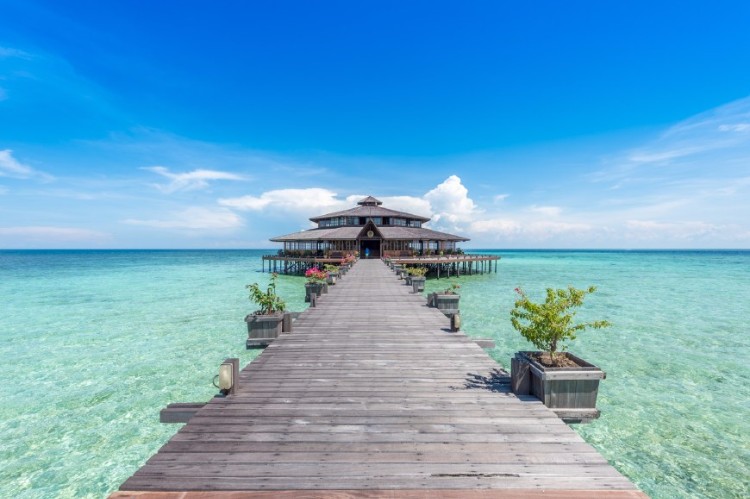 这座小岛只有23个房间，看海龟产卵，就在马来西亚