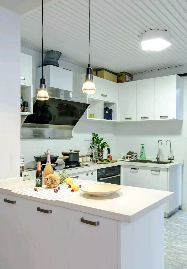 北欧与现代结合的小户型二居室，只有64平却一点也不拥挤！