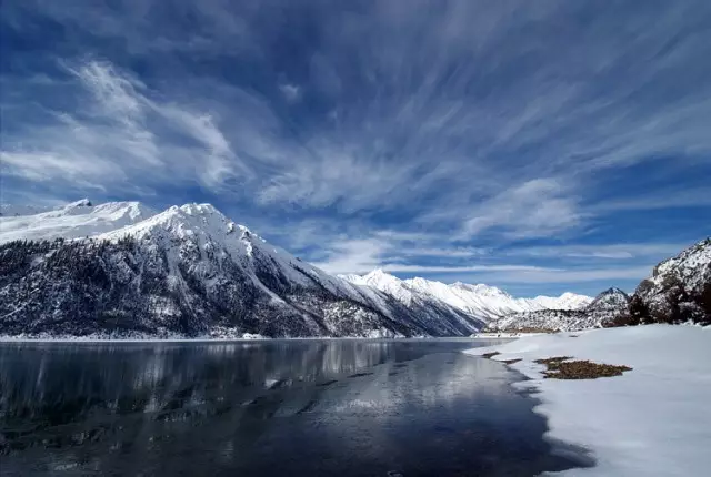 初见然乌湖，初见你。