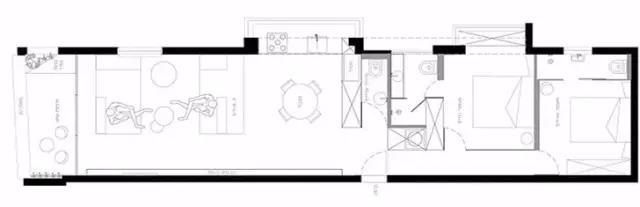 极简的80㎡北欧风，搭配出超精致的小户型！