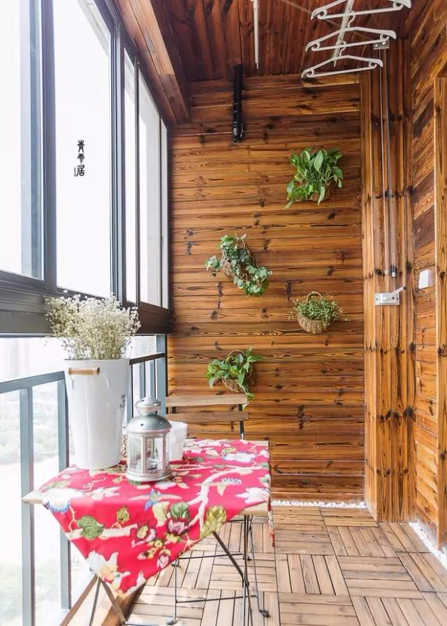 好看又可以晒衣服的阳台，谁说小户型阳台不能两者兼备！