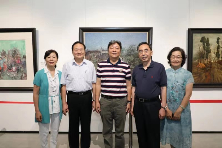 “乡情入境”孙黎油画作品展在东莞开展