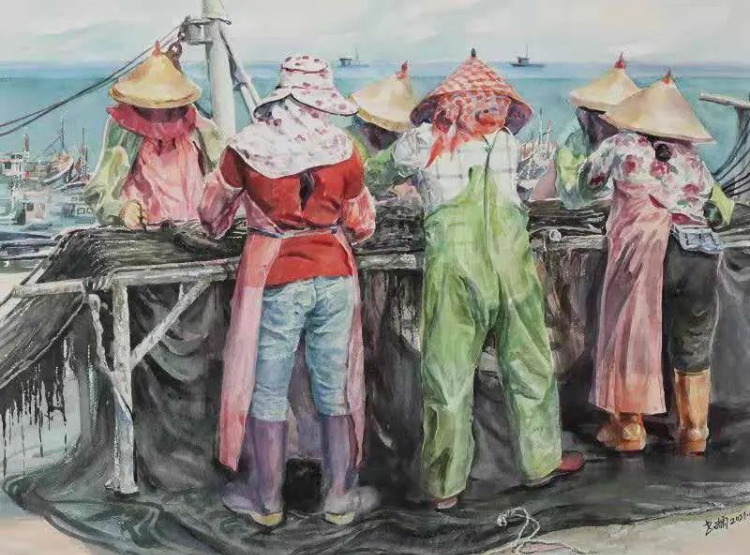 新时代新女性新觉悟——2022 首届广东省女画家协会优秀作品展