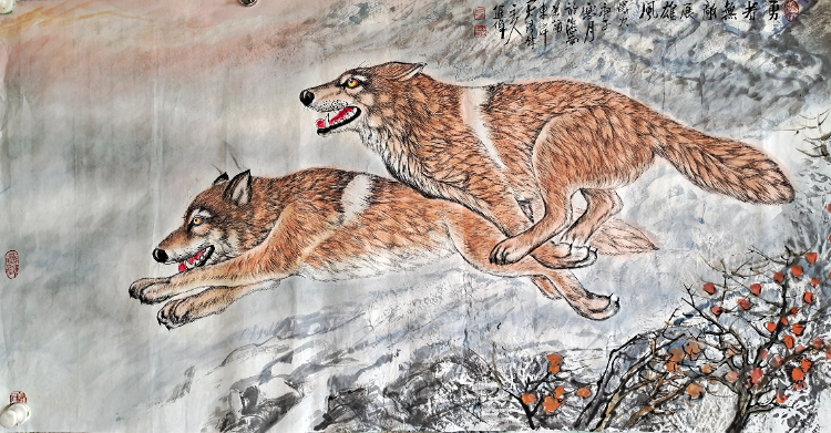 左进伟：与狼共舞