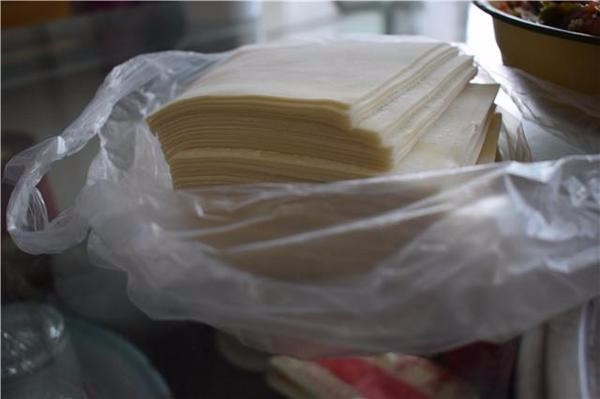 妈妈来家里玩一趟，离开的时候冰箱里塞满了馄饨
