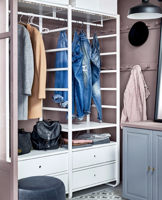 使用巧妙储物装置展示和隐藏物品，让一切井然有序