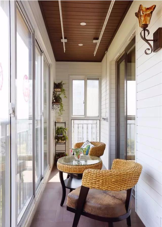 好看又可以晒衣服的阳台，谁说小户型阳台不能两者兼备！