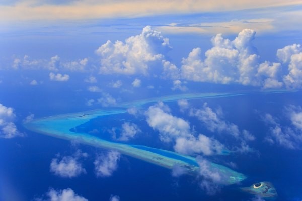 印度洋上的绿宝石 好美