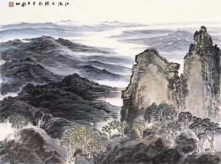 回归自然与超越传统——许钦松的山水画