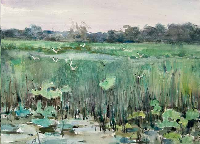 评李小澄的水彩艺术