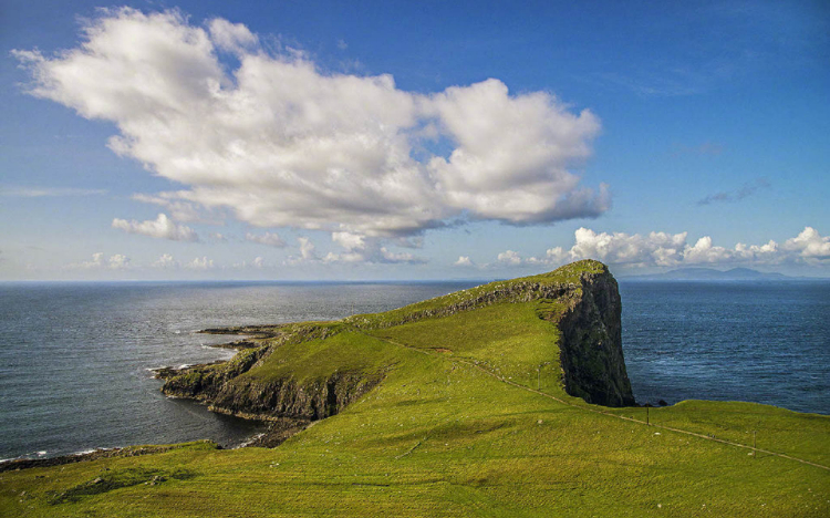 苏格兰天空岛清新风景