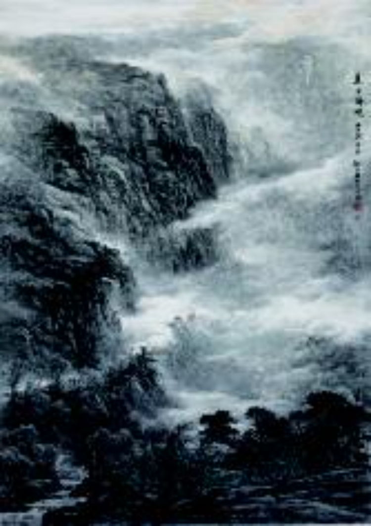 雄健与秀丽——胡江的山水画