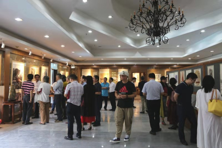 九三学社广东书画院换届会议暨“不忘初心 携手前进”美术作品展在穗举行