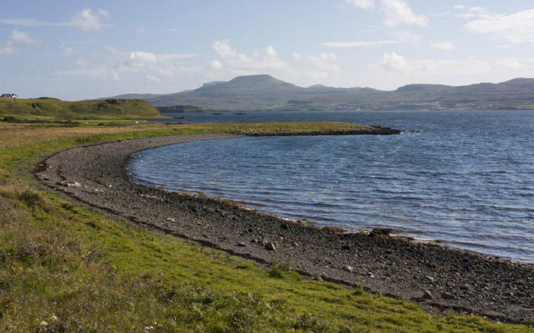 苏格兰天空岛清新风景