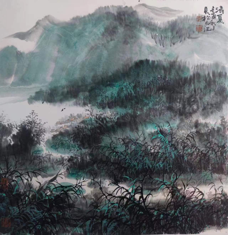 豪气凌霄唱大风 ——李长松山水画蠡评