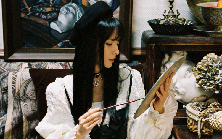 张予曦复古风情