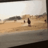 搞笑GIF：马兄，你这个刹车，很溜啊