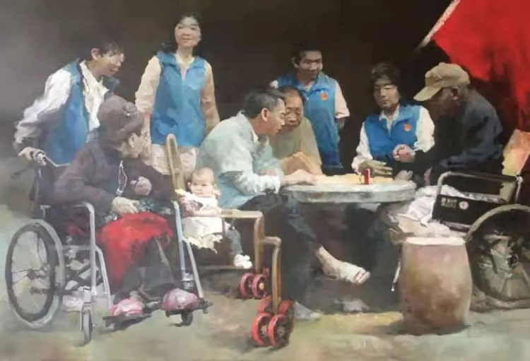 昔日红色苏区 今日投资热土——庆祝中国共产党成立 100 周年美术作品展 昔日红色苏区 今日投资热土——庆祝中国共产党成立 100 周年美术作品展