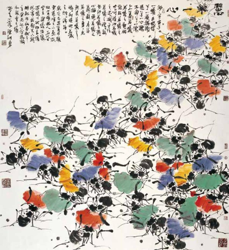 上善若蚁——陈训勇的独特艺术符号 上善若蚁——陈训勇的独特艺术符号