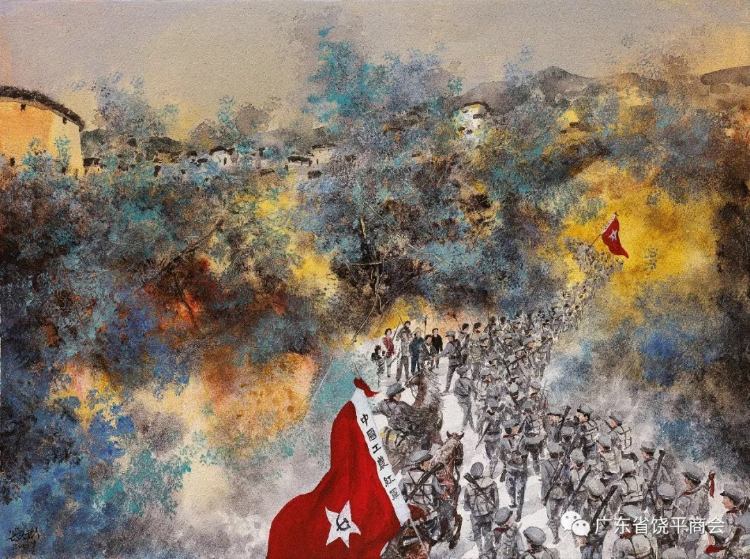 缅怀革命先烈 弘扬苏区革命精神 "茂芝会议"召开92周年美术作品展在穗举行