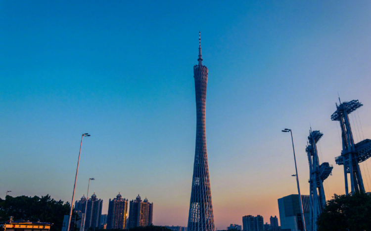 广州城市建筑风景