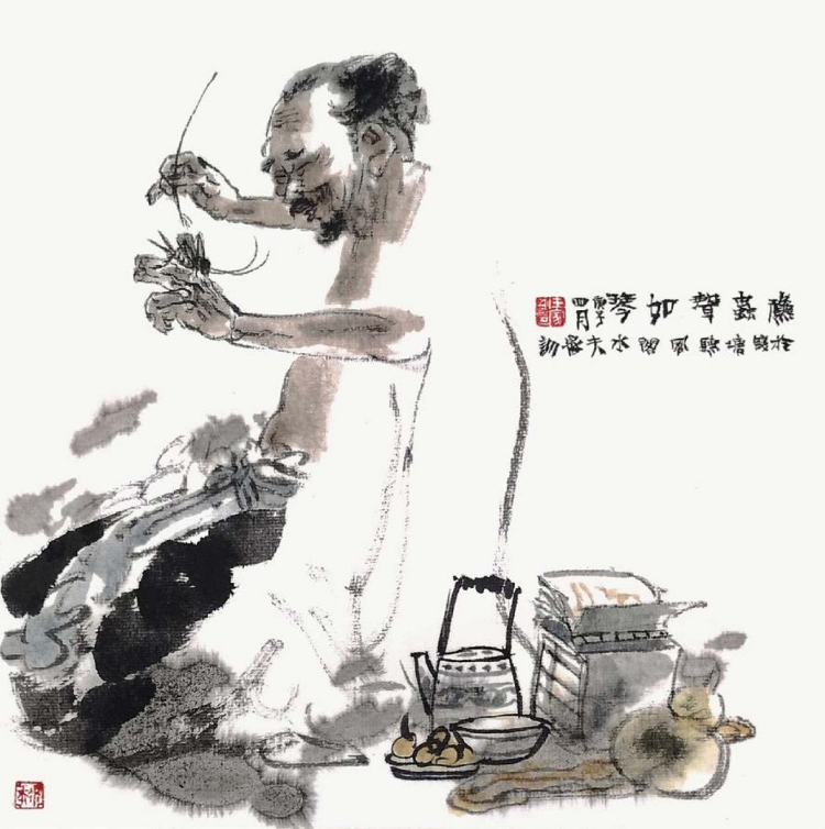 感受王家训中国画的文化智慧和快乐