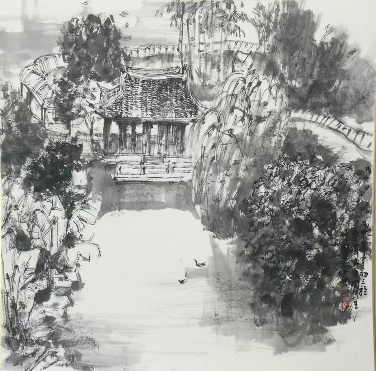 山水画写生：从自然到心象