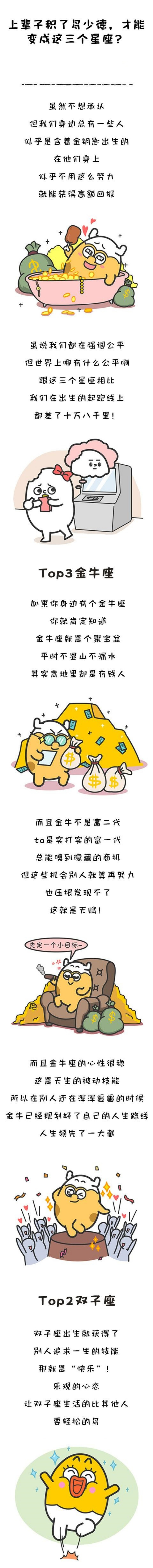 上辈子积了多少德，这辈子才能变成在这三个星座？