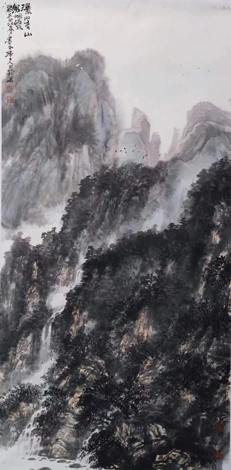 豪气凌霄唱大风 ——李长松山水画蠡评