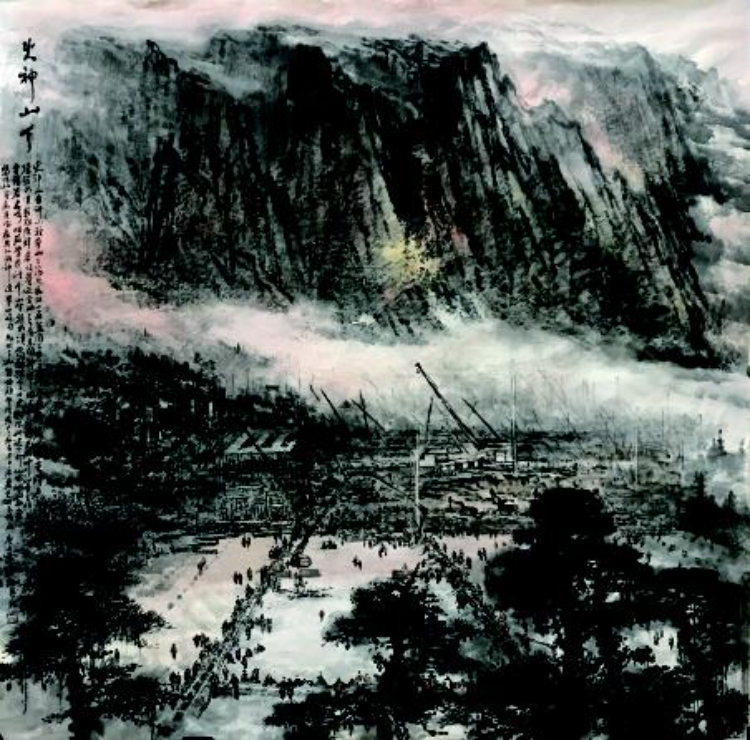 雄健与秀丽——胡江的山水画