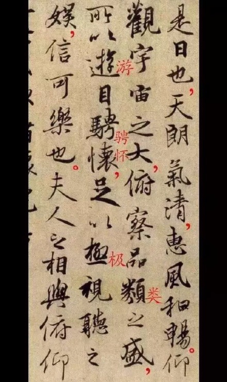 《兰亭序》书法全篇