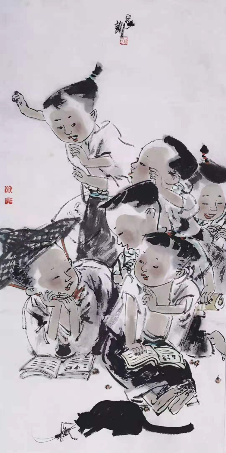 感受王家训中国画的文化智慧和快乐