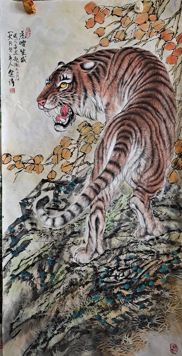 左进伟：与狼共舞