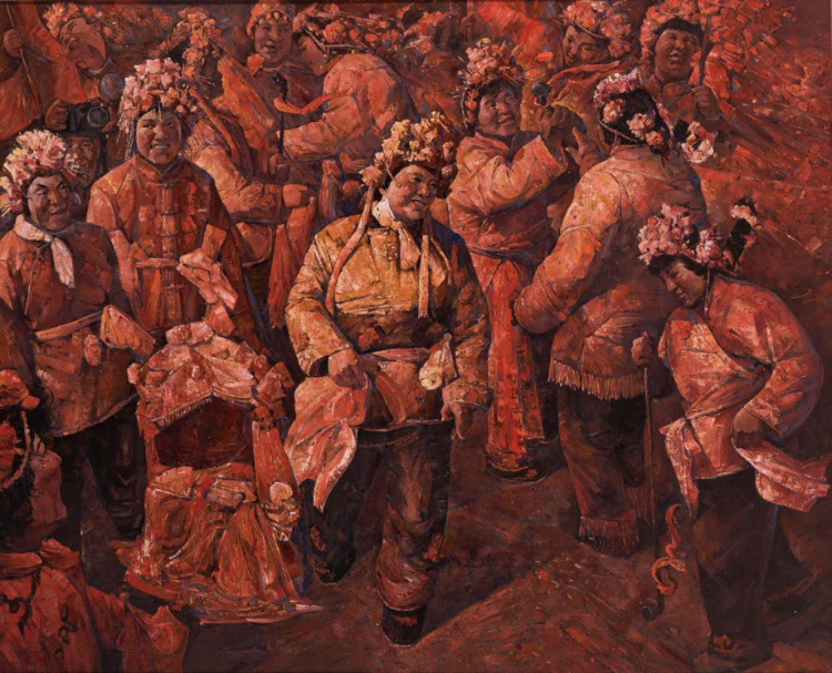 孙黎油画创作:发现真我,画我心源 孙黎油画创作:发现真我,画我心源