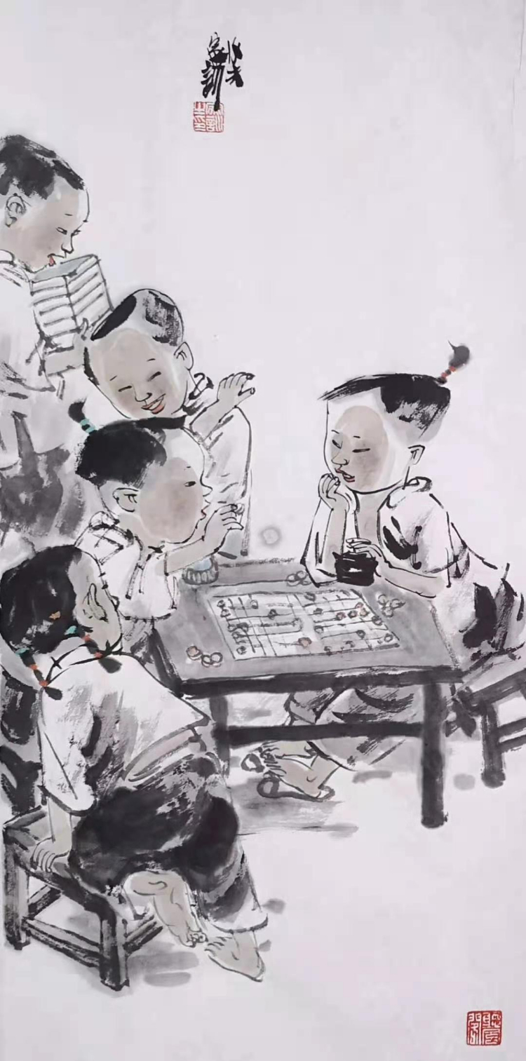 感受王家训中国画的文化智慧和快乐