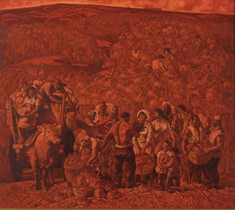 孙黎油画创作:发现真我,画我心源 孙黎油画创作:发现真我,画我心源